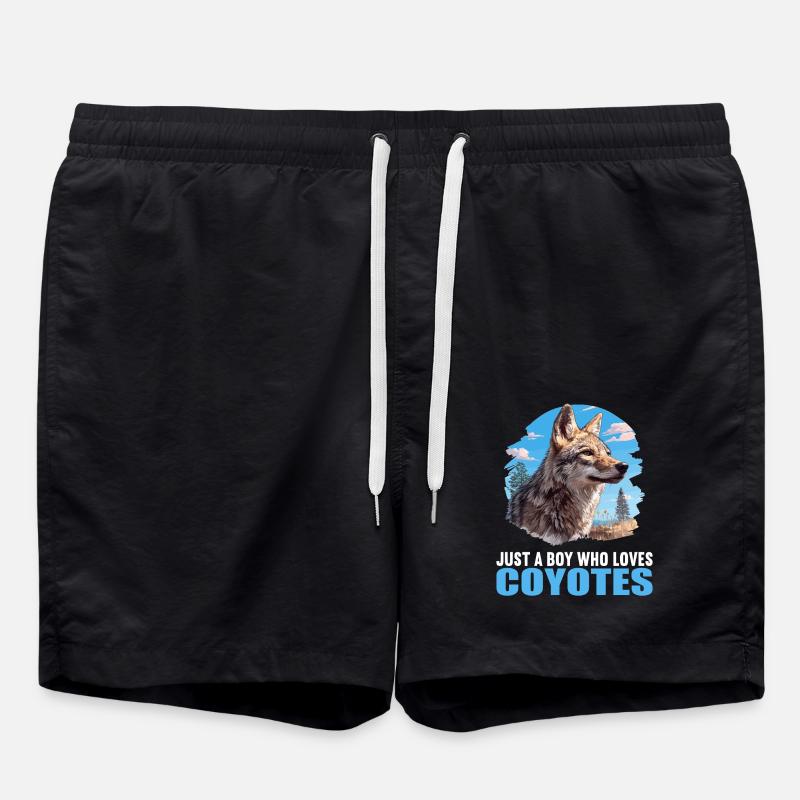 Coyotes Coyote - Swim Trunks - black