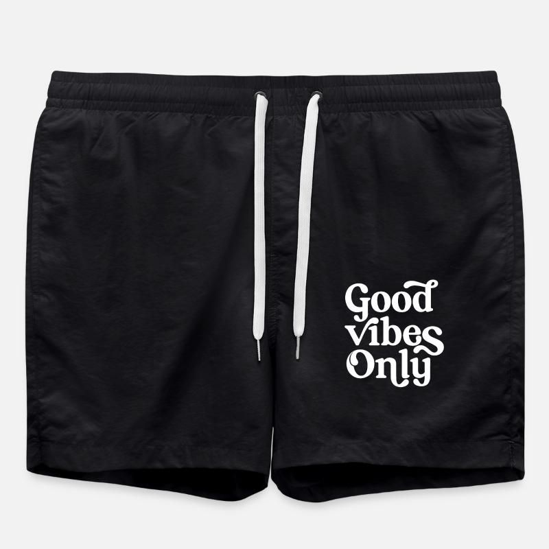 Ondes positives uniquement - Short de bain - noir