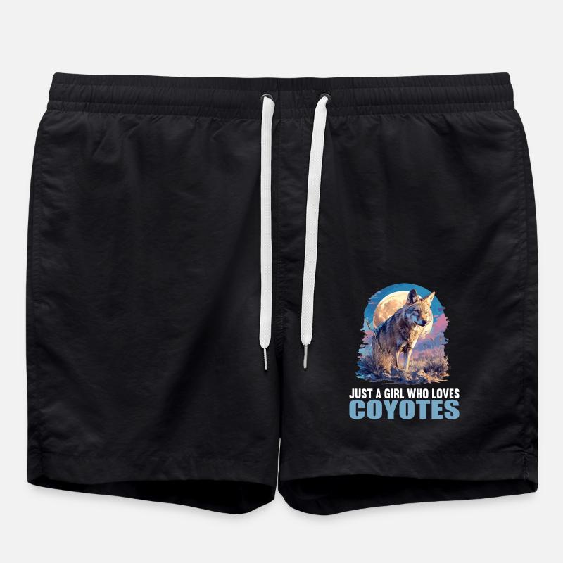 Coyotes Coyote - Swim Trunks - black