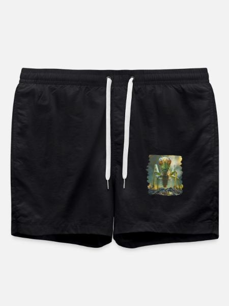 Grilling Grilling - Swim Trunks - black