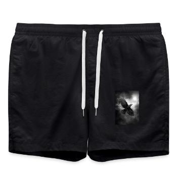 Crows Crow - Swim Trunks - black - Front - AI Model Male 185 light (185cm)