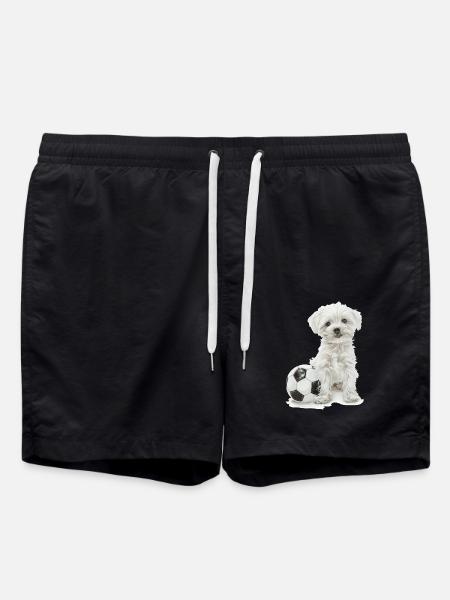 Maltese - Swim Trunks - black