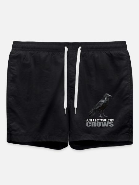 Crows Crow - Swim Trunks - black