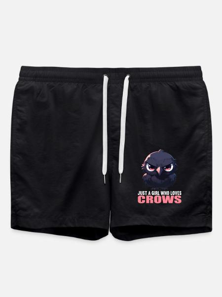 Crows Crow - Swim Trunks - black