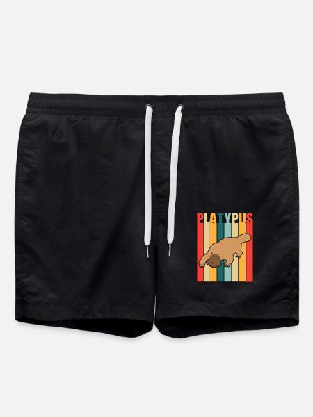 Platypus - Swim Trunks - black