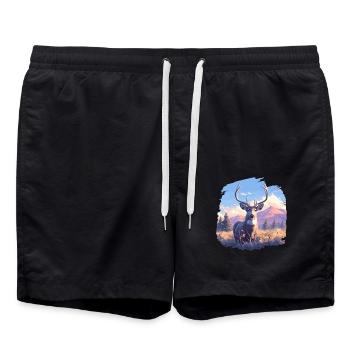 Cerf Cerf - Short de bain - noir - Devant - AI Model Male 185 light (185cm)