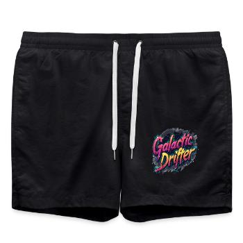 DRIFTER - Short de bain - noir - Devant - AI Model Male 185 light (185cm)