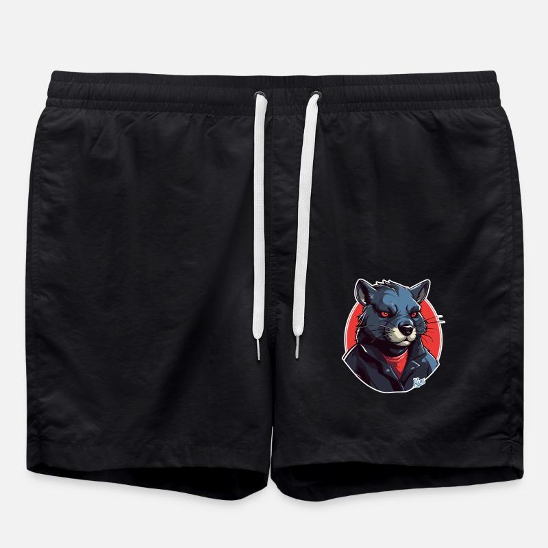 Diable de Tasmanie - Short de bain - noir