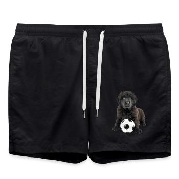 Terre-Neuve - Short de bain - noir - Devant - AI Model Male 185 light (185cm)