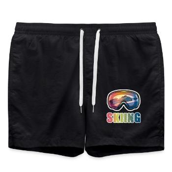 Masque de ski Ski Ski - Short de bain - noir - Devant - AI Model Male 185 light (185cm)