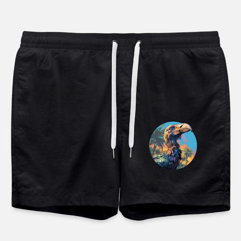 Dodos Dodo - Swim Trunks - black