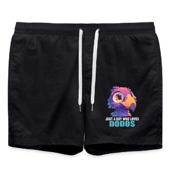 Dodos Dodo - Short de bain - noir - Devant - AI Model Male 185 light (185cm)
