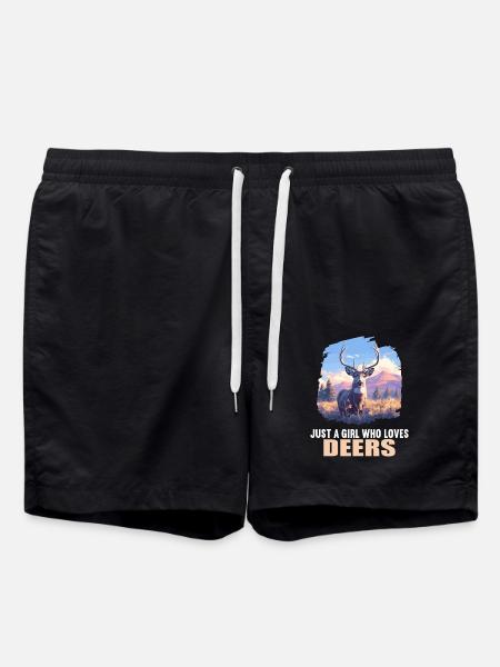 Deer Deer - Swim Trunks - black