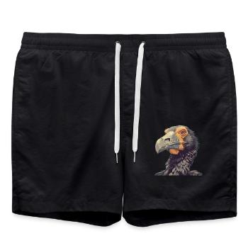 Dodos Dodo - Short de bain - noir - Devant - AI Model Male 185 light (185cm)