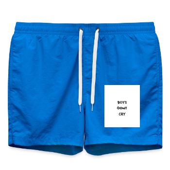 BOYS DONT CRY - Badeshorts - Cobalt blue - Vorne