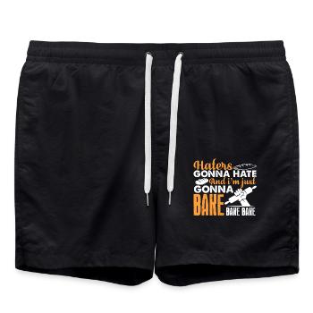 Baking Baker Gonna Bake - Swim Trunks - black - Front - AI Model Male 185 light (185cm)