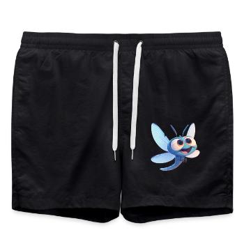 Libellules Libellule - Short de bain - noir - Devant - AI Model Male 185 light (185cm)