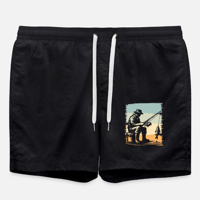 Pêche Pêcheurs Pêche - Short de bain - noir