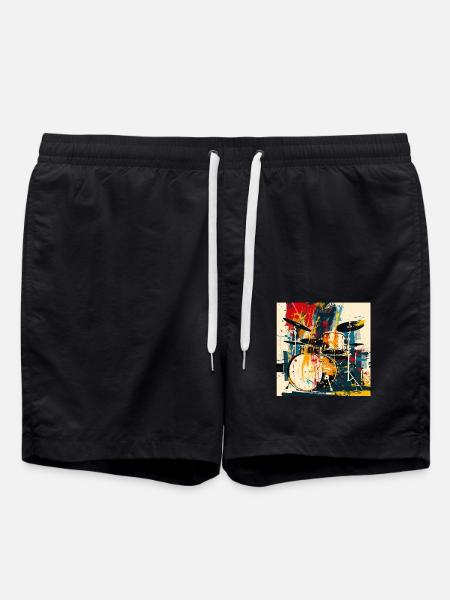 Percussion - Swim Trunks - black