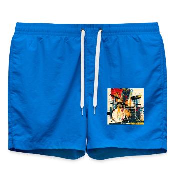 Percussion - Short de bain - cobalt blue - Devant