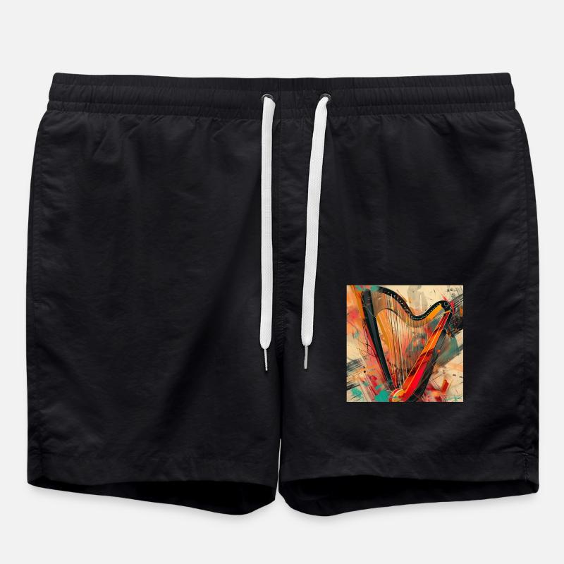 Harp - Swim Trunks - black