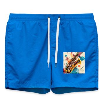 Saxophone - Short de bain - cobalt blue - Devant