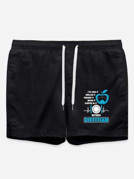 Dietitian Retired Dietitian - Swim Trunks - black