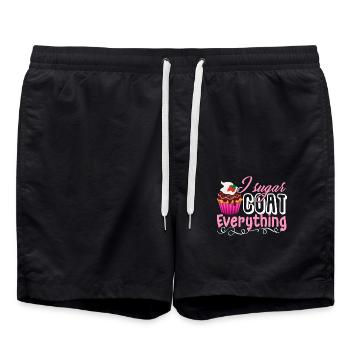 Baker Baker Sugar Coat Everything - Swim Trunks - black - Front - AI Model Male 185 light (185cm)