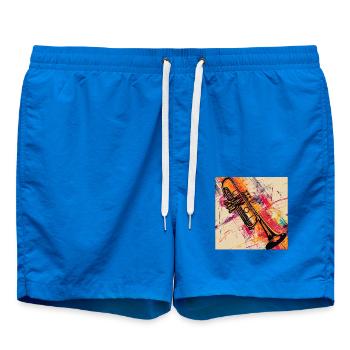Trompette - Short de bain - cobalt blue - Devant