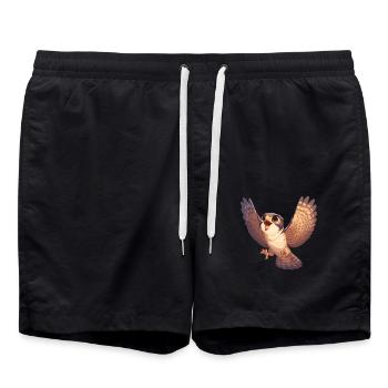 Falcon Falcon - Swim Trunks - black - Front - AI Model Male 185 light (185cm)