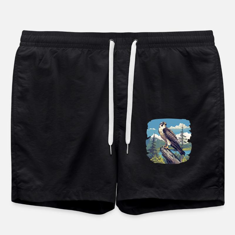 Faucon Faucon - Short de bain - noir