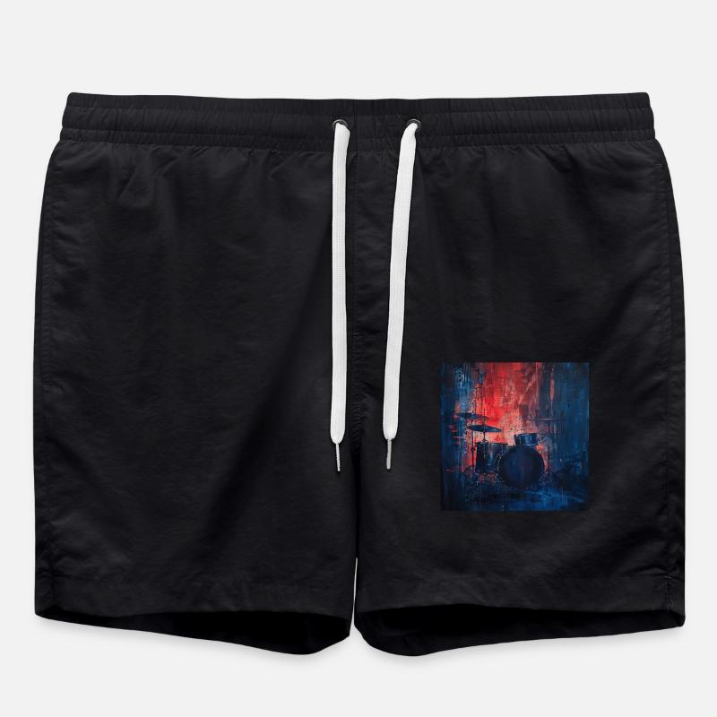 Percussion - Swim Trunks - black