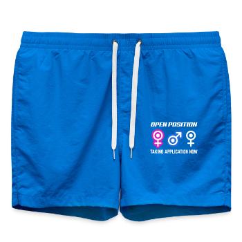 Acceptez les candidatures maintenant - Short de bain - cobalt blue - Devant
