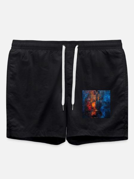 Violin - Swim Trunks - black