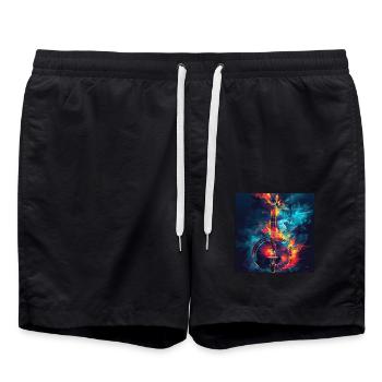 Banjo - Short de bain - noir - Devant - AI Model Male 185 light (185cm)