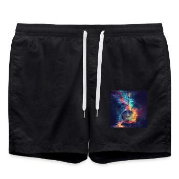 Banjo - Short de bain - noir - Devant - AI Model Male 185 light (185cm)