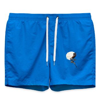 Exotische Vögel Illustration Exotic Birds - Swim Trunks - cobalt blue - Front
