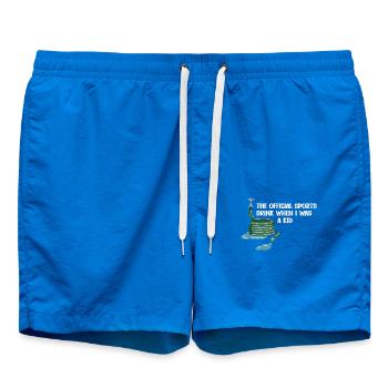 La boisson sportive officielle de mon enfance – - Short de bain - cobalt blue - Devant