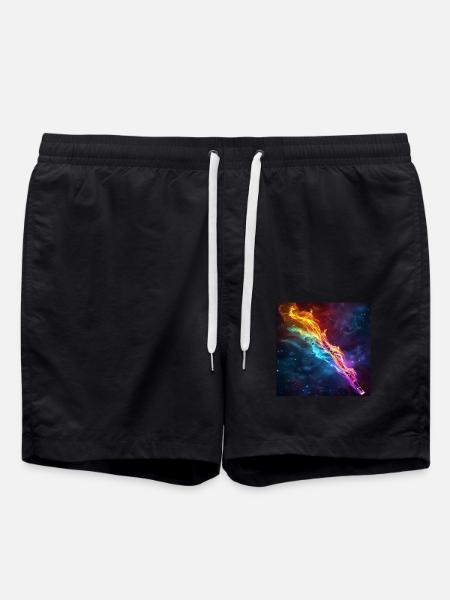 Transverse flute - Swim Trunks - black
