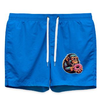 Donut de Néandertal - Short de bain - cobalt blue - Devant