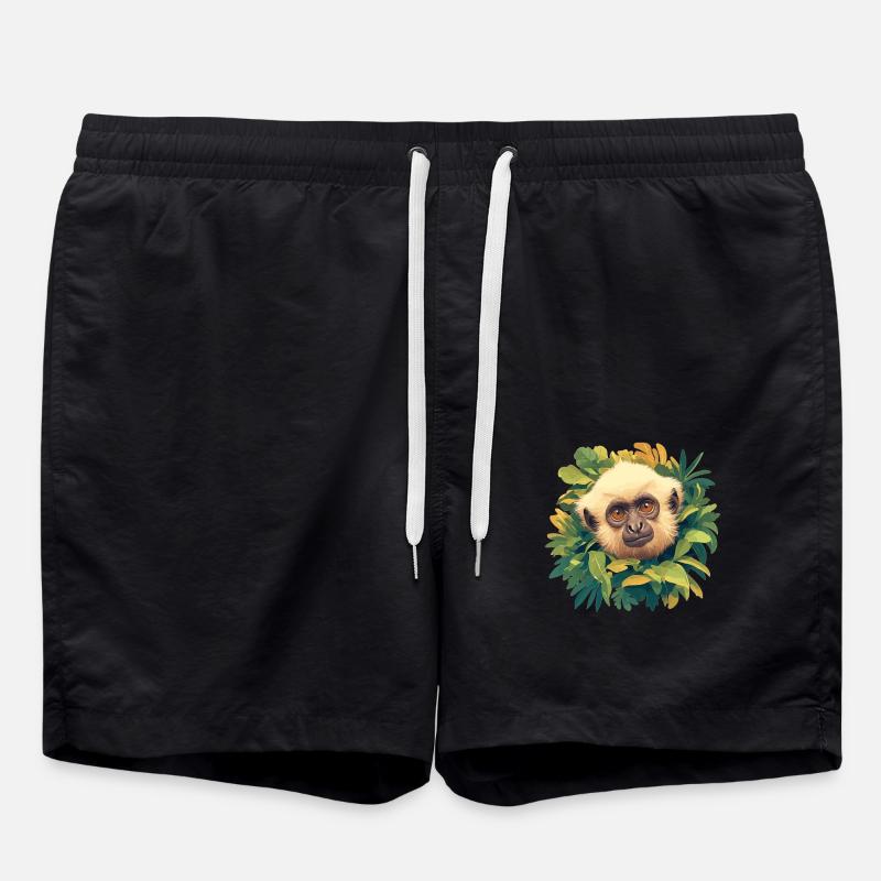 Gibbons Gibbon - Swim Trunks - black