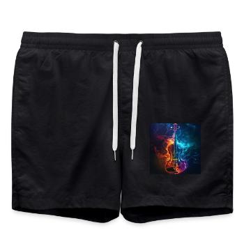 Violin - Swim Trunks - black - Front - AI Model Male 185 light (185cm)