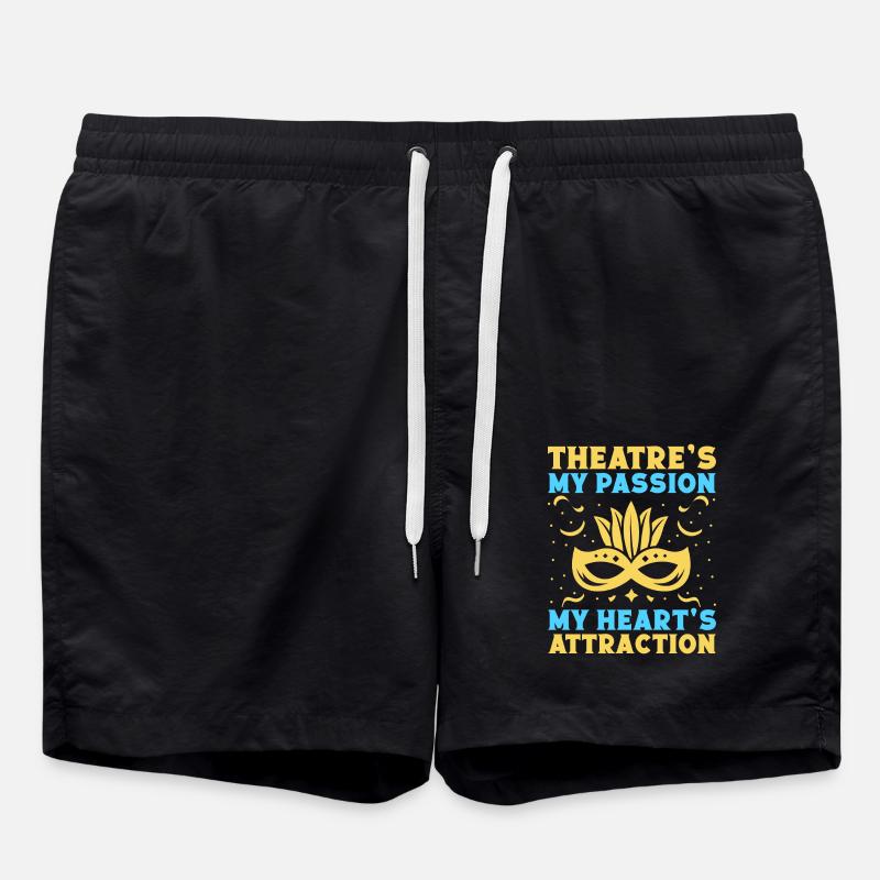 Théâtre musical Mes passions Théâtre - Short de bain - noir