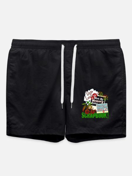 Scrapbooking Find My Scrapbook - Swim Trunks - black