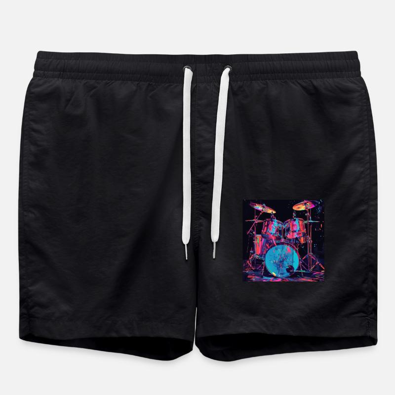 Percussion - Swim Trunks - black