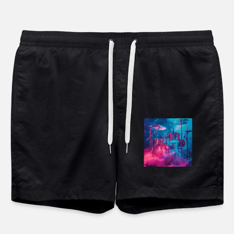 Percussion - Swim Trunks - black
