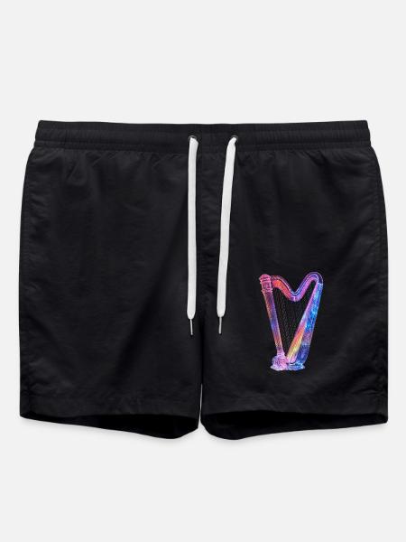 Harpe - Short de bain - noir