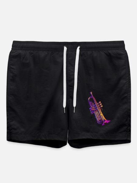 Trumpet - Swim Trunks - black