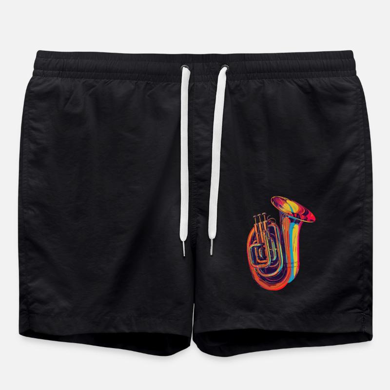 Tuba - Short de bain - noir