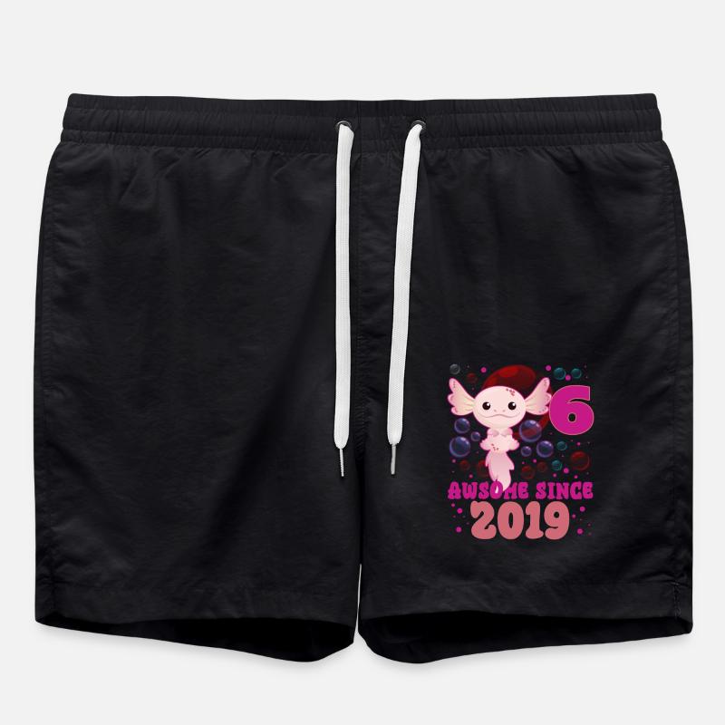 Sixth birthday - Swim Trunks - black